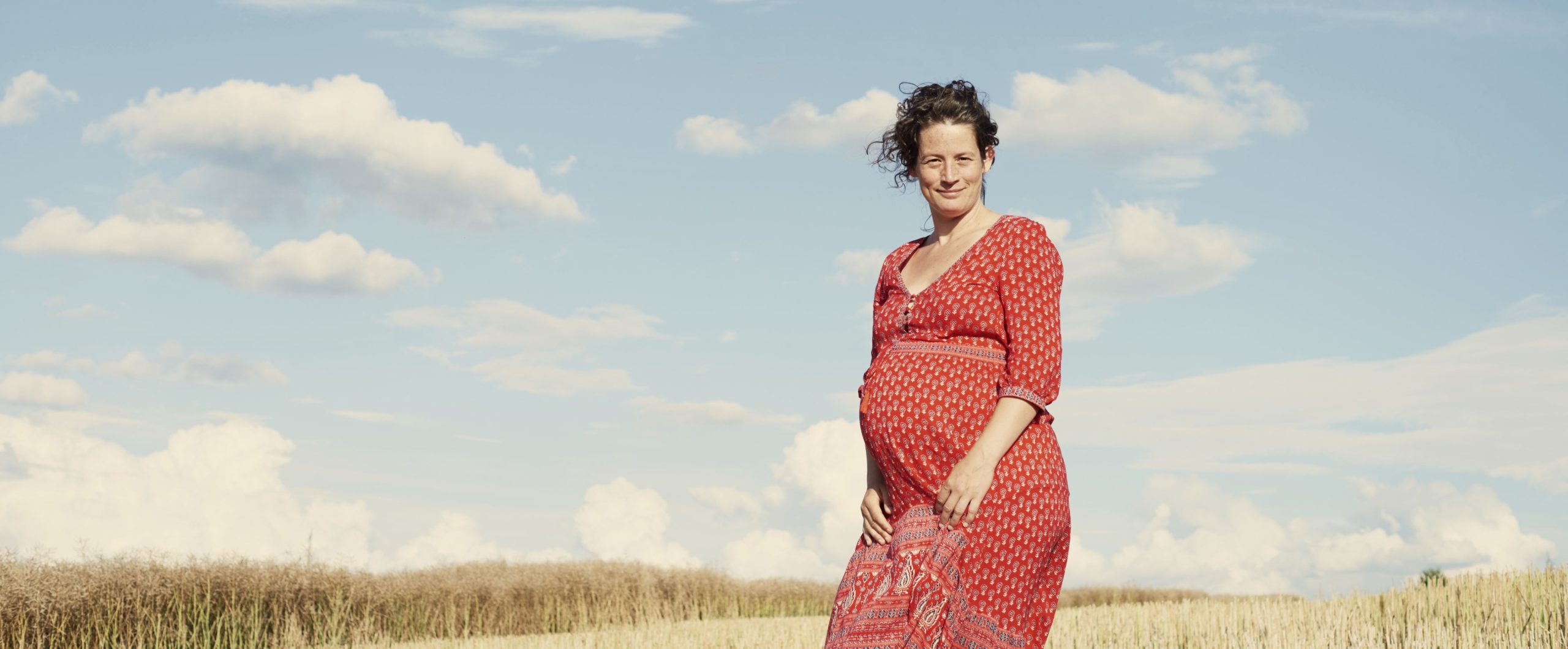 vrouw die zwanger is
