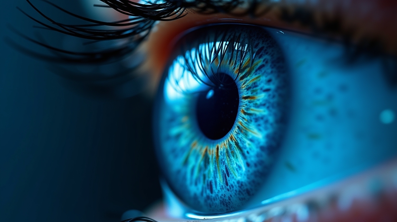 close-up van oog